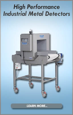 High performance industrial metal detectors